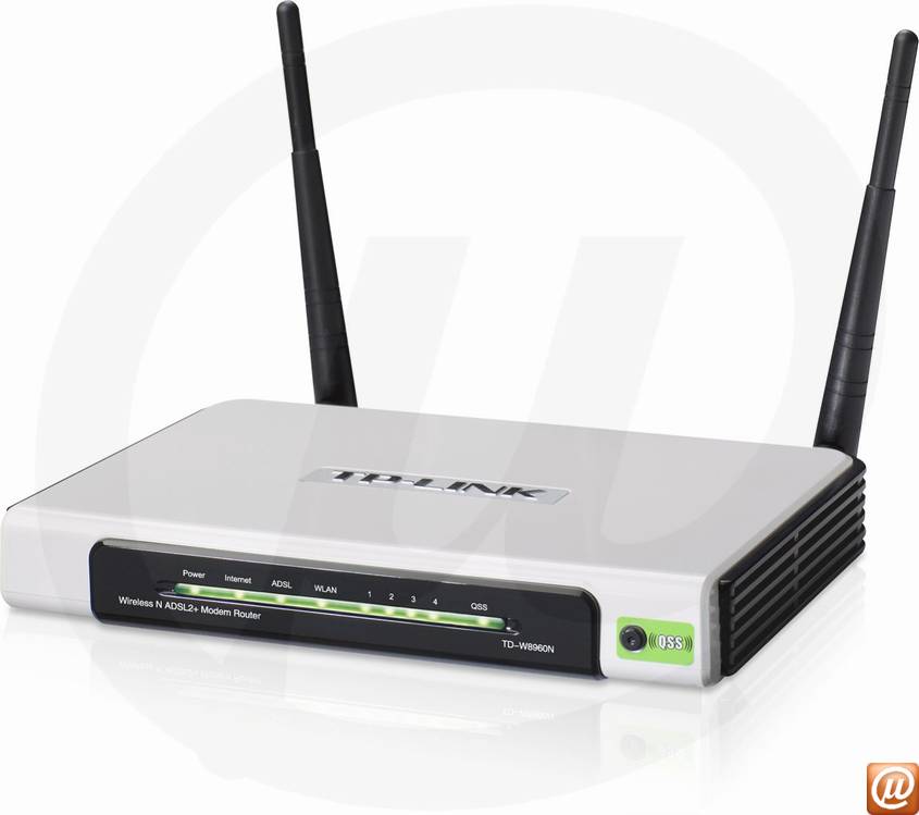 TP-Link - TD-W8960N - Modem/Roteador ADSL2 2+ Wireless TP-Link TD ...